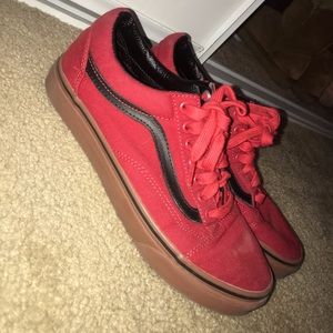 Classic red vans